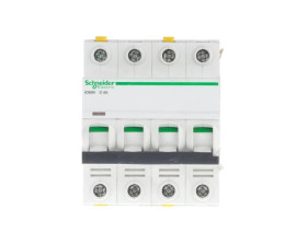 Wyłącznik nadprądowy 4P C 4A 6kA AC iC60N-C4-4 A9F04404