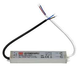 Zasilacz ZI LED 12V/2A IP67 EK 25W Impulsowy aluminium