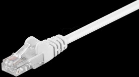 95564 1,5m Cat.5e U/UTP network cable, white
