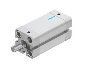 Siłownik pneumatyczny skok: 40mm Festo Ø 20mm dwustronnego działania Action 82.5mm Pierścienie amortyzujące