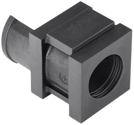 HellermannTyton 440-00016 Dysza pojedyncza VP-S_14-15_Ins-sgl-PL-BK, (D x S x W) 32 x 21.10 x 20 mm, TPE, 1 szt.