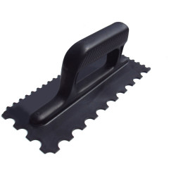 Vitrex 102963 Plastic Tile Trowel with U &amp; V Notches 6/20mm
