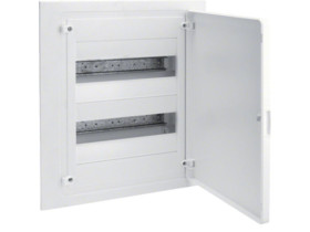 Rozdzielnica podtynkowa 24 modułowa 2x12M drzwi pełne IP40 GOLF VF212PD HAGER