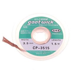 Opencircuit Desoldeer lint 3,5mm 1,5m