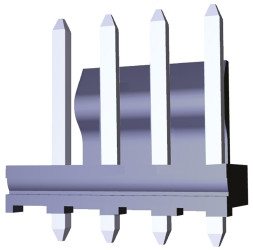 Złącze szpilkowe 4-pinowe raster: 3.96mm -rzędowe Molex Przewlekany 13.0A 600.0 V.