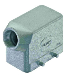 Obudowa HAN kątowa do złącz prostokątnych 10B PG16 09300101521