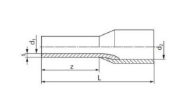 Końcówka Kablowa Miedziana Tulejkowa Cynowana Ai 0,75-8 Szara Tokrj0000000805...