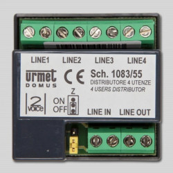 Dekoder dla 4 użytkowników do systemu 2VOICE 1083/55