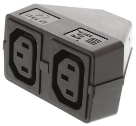 Złącze IEC Żeński 10A Legris