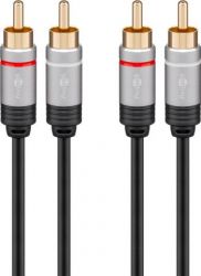 PRZEWOD 2*RCA 1,5M GOOBAY