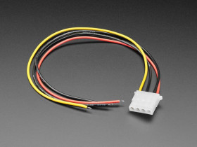 Adafruit IDE Molex 4-pin Plug Cable - 30cm long
