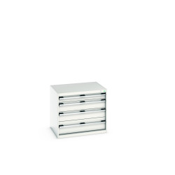 Szafa, kolor: Jasnoszary, materiał: , materiał: stal, 700mm x 650mm x 800mm, Bott