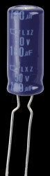 ELXZ500ETC181MH20D ELKO, 180 µF, 50 V, 105 °C