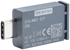 Moduł pamięci Siemens Rozszerzalna pamięć masowa SCALANCE W1700 SIMATIC Cloud Connect S7 6GK19000UB000AA0 1,26 x 0,69 x
