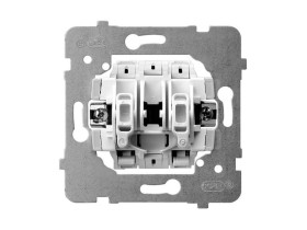 ARIA Wyłącznik jednobiegunowy zwiernego biały M1ŁP-21/B OSPEL