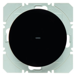 KNX RF przycisk radiowy 1-krotny płaski quicklink czarny połysk Berker R.1/R.3 85655231