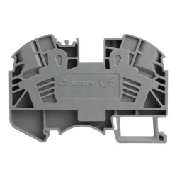 Złączka szynowa przelotowa zaciskowa szara 16mm2 1P DS16-01P-11-00A(H)