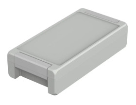 Aluminum enclosure, (L x W x H) 259 x 128 x 60 mm, light gray (RAL 7035), IP69K, 00125225