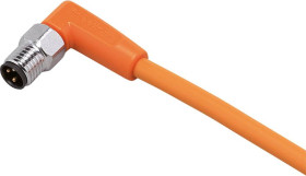 ifm Electronic EVT218 Linia połączenia złącze męskie kątowe 2 m Ilość pinów: 3 1 szt.