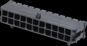 43045-2200 Molex Pin header - Micro-Fit - 2x11-pin - male