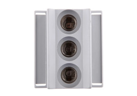 Gniazdo bezpiecznikowe na szynę 3P 16A D01 400V DIN D01N/3-K E14 002221021