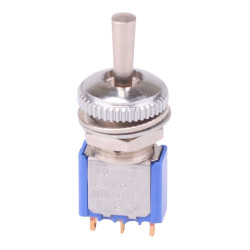 106371175 APEM Professional (On)-Off-(On) Momentary 10mm Toggle Switch SPDT