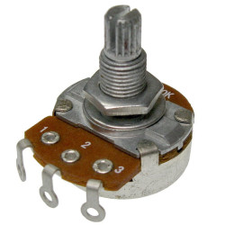 Potencjometr gitarowy 250K Ohm A 24/18mm