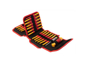 Końcówki wkrętakowe z uchwytem 1000V 50 szt. 01-309 TOPEX