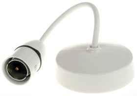 Zestaw puszek sufitowych i opraw zwieszakowych, Sufit