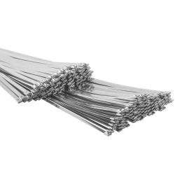 Ball-Lock opaska zaciskowa ze stali nierdzewnej 200x7,9mm G304, 100szt.