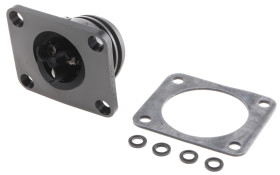 Złącze wielostykowe przemysłowe 3-pinowe Montaż na kołnierzu Wtyczka Bulgin