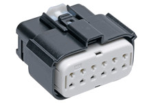 Obudowa złącza 12-pinowe 2-rzędowe raster: 5.84mm Molex Męski Montaż na kablu Zacisk zagniatany żeński 19420