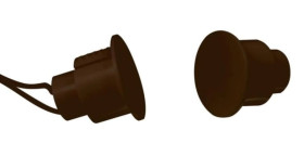 Czujka magnetyczna 25 mm brązowa SD70 BR