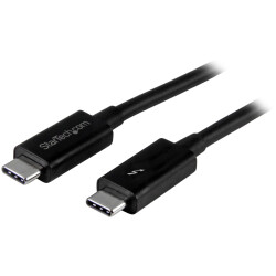 StarTech.com TBLT3MM1M 1m Thunderbolt 3 (20Gbps) USB-C Cable - Thunderbolt, USB