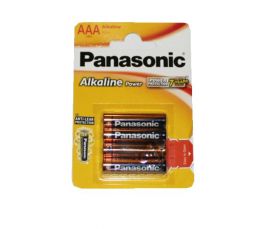 BATERIA Alkaliczna AAA LR03 PANASONIC (4szt)