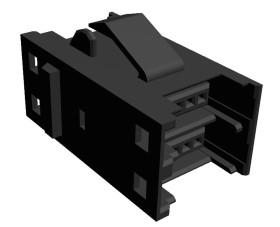 Złącze RITS 4-pinowe raster: 2.0mm Montaż na panelu TE Connectivity