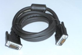 Kabel DVI-D (18+1) wtyk-wtyk 1.8m