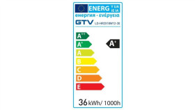 Oprawa Hermetyczna Led 2Xt8 G13 Led 18W 3600Lm Ip65 Abs/Ps 120Cm Szary...