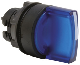 2-pozycyjny wycięcie: 22mm Zatrzask IP65 Schneider Electric siłownik: Standardowy niebieski uchwyt