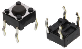 Klosz do przycisku dotykowego SPST 50 mA przy 12 V DC 4.3mm 4.3mm Montaż powierzchniowy