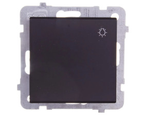 SONATA Przycisk /światło/ czarny metalik ŁP-5R/m/33