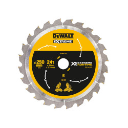DEWALT DT99571-QZ Extreme Runtime FlexVolt Mitre Saw Blade 250 x 30mm x 24T