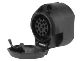 GNIAZDO PRZYCZEPY 13-PIN PLASTIK