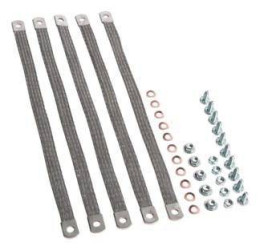 Taśma uziemiająca Hager FZ403XE, Zawartość: 5 szt.