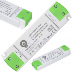 Zasilacz do oświetlenia LED 12V 2,5A 30W ściemnialny meblowy POS Power