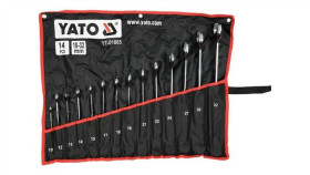 Zestaw Kluczy Płasko-Oczkowych Skręconych 10-32Mm 14Szt.