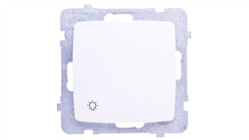 Karo Przycisk /Światło/ Biały Łp-5S/M/00