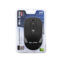 Mysz bezprzewodowa optyczna BLOW MB-10 czarna / 84-002