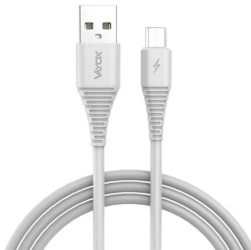 Kabel USB - micro USB 1m biały VA0055 Vayox