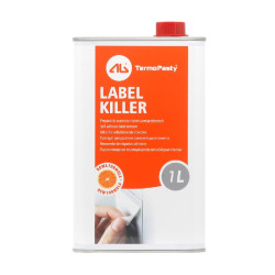 Label Killer 1l, metalowa butelka
